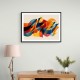 Vibrant Multicolor Contemporary Modern Abstract Arabic Calligraphy Wall Art 5 Vibrant Multicolor Contemporary Modern Abstract Arabic Calligraphy Wall Art 5