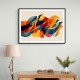 Vibrant Multicolor Contemporary Modern Abstract Arabic Calligraphy Wall Art 5 Vibrant Multicolor Contemporary Modern Abstract Arabic Calligraphy Wall Art 5