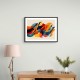 Vibrant Multicolor Contemporary Modern Abstract Arabic Calligraphy Wall Art 5 Vibrant Multicolor Contemporary Modern Abstract Arabic Calligraphy Wall Art 5