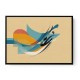Modern Arabic Calligraphy Abstract – Teal, Gold & Red Geometric Flow 3 Modern Arabic Calligraphy Abstract – Teal, Gold & Red Geometric Flow 3