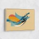 Modern Arabic Calligraphy Abstract – Teal, Gold & Red Geometric Flow 3 Modern Arabic Calligraphy Abstract – Teal, Gold & Red Geometric Flow 3