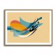 Modern Arabic Calligraphy Abstract – Teal, Gold & Red Geometric Flow 3 Modern Arabic Calligraphy Abstract – Teal, Gold & Red Geometric Flow 3