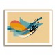 Modern Arabic Calligraphy Abstract – Teal, Gold & Red Geometric Flow 3 Modern Arabic Calligraphy Abstract – Teal, Gold & Red Geometric Flow 3