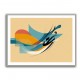 Modern Arabic Calligraphy Abstract – Teal, Gold & Red Geometric Flow 3 Modern Arabic Calligraphy Abstract – Teal, Gold & Red Geometric Flow 3