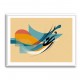 Modern Arabic Calligraphy Abstract – Teal, Gold & Red Geometric Flow 3 Modern Arabic Calligraphy Abstract – Teal, Gold & Red Geometric Flow 3