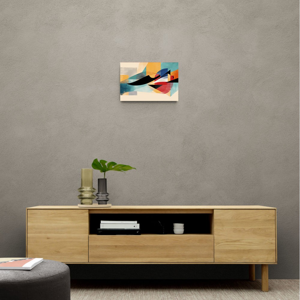 Vibrant Geometric Fusion Modern Abstract Arabic Calligraphy Wall Art 5 Vibrant Geometric Fusion Modern Abstract Arabic Calligraphy Wall Art 5