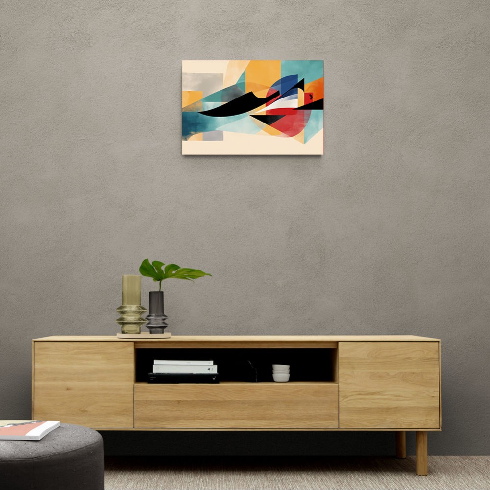 Vibrant Geometric Fusion Modern Abstract Arabic Calligraphy Wall Art 5 Vibrant Geometric Fusion Modern Abstract Arabic Calligraphy Wall Art 5