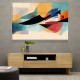 Vibrant Geometric Fusion Modern Abstract Arabic Calligraphy Wall Art 5 Vibrant Geometric Fusion Modern Abstract Arabic Calligraphy Wall Art 5