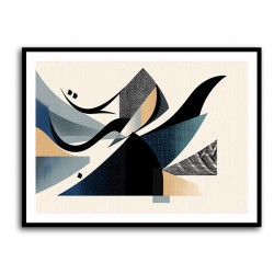 Contemporary Modern Abstract Islamic Art in Neutral Tones 5 Wall Art 