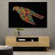 Abstract style Falcon Colourful Arabic calligraphy art 2 Abstract style Falcon Colourful Arabic calligraphy art 2