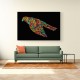 Abstract style Falcon Colourful Arabic calligraphy art 2 Abstract style Falcon Colourful Arabic calligraphy art 2