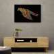 Abstract style Falcon Colourful Arabic calligraphy art 2 Abstract style Falcon Colourful Arabic calligraphy art 2