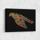Abstract style Falcon Colourful Arabic calligraphy art 2 Abstract style Falcon Colourful Arabic calligraphy art 2