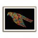 Abstract style Falcon Colourful Arabic calligraphy art 2 Abstract style Falcon Colourful Arabic calligraphy art 2