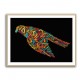 Abstract style Falcon Colourful Arabic calligraphy art 2 Abstract style Falcon Colourful Arabic calligraphy art 2