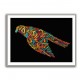 Abstract style Falcon Colourful Arabic calligraphy art 2 Abstract style Falcon Colourful Arabic calligraphy art 2