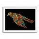 Abstract style Falcon Colourful Arabic calligraphy art 2 Abstract style Falcon Colourful Arabic calligraphy art 2