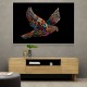 Abstract style Falcon Colourful Arabic calligraphy art Abstract style Falcon Colourful Arabic calligraphy art