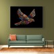 Abstract style Falcon Colourful Arabic calligraphy art Abstract style Falcon Colourful Arabic calligraphy art