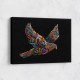 Abstract style Falcon Colourful Arabic calligraphy art Abstract style Falcon Colourful Arabic calligraphy art