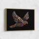 Abstract style Falcon Colourful Arabic calligraphy art Abstract style Falcon Colourful Arabic calligraphy art