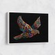 Abstract style Falcon Colourful Arabic calligraphy art Abstract style Falcon Colourful Arabic calligraphy art