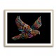 Abstract style Falcon Colourful Arabic calligraphy art Abstract style Falcon Colourful Arabic calligraphy art