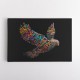 Choose Product Type:: Canvas Abstract style Falcon Colourful Arabic calligraphy art 3