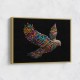 Abstract style Falcon Colourful Arabic calligraphy art 3 Abstract style Falcon Colourful Arabic calligraphy art 3