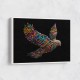 Abstract style Falcon Colourful Arabic calligraphy art 3 Abstract style Falcon Colourful Arabic calligraphy art 3