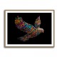 Abstract style Falcon Colourful Arabic calligraphy art 3 Abstract style Falcon Colourful Arabic calligraphy art 3