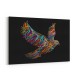 Abstract style Falcon Colourful Arabic calligraphy wall art 3 Abstract style Falcon Colourful Arabic calligraphy wall art 3