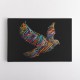 Abstract style Falcon Colourful Arabic calligraphy wall art 3 Abstract style Falcon Colourful Arabic calligraphy wall art 3