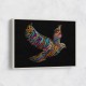 Abstract style Falcon Colourful Arabic calligraphy wall art 3 Abstract style Falcon Colourful Arabic calligraphy wall art 3
