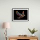 Abstract style Falcon Colourful Arabic calligraphy wall art 3 Abstract style Falcon Colourful Arabic calligraphy wall art 3