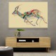 Arabian Gazelle Calligraphy Wall Art 1 
