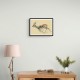 Arabian Gazelle Calligraphy Wall Art 1 