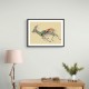 Arabian Gazelle Calligraphy Wall Art 1 