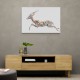 Arabian Gazelle Calligraphy Wall Art 2 Arabian Gazelle Calligraphy Wall Art 2