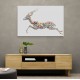 Arabian Gazelle Calligraphy Wall Art 2 Arabian Gazelle Calligraphy Wall Art 2