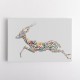 Arabian Gazelle Calligraphy Wall Art 2 Arabian Gazelle Calligraphy Wall Art 2