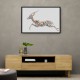 Arabian Gazelle Calligraphy Wall Art 2 Arabian Gazelle Calligraphy Wall Art 2