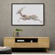 Arabian Gazelle Calligraphy Wall Art 2 Arabian Gazelle Calligraphy Wall Art 2