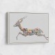 Arabian Gazelle Calligraphy Wall Art 2 Arabian Gazelle Calligraphy Wall Art 2