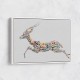 Arabian Gazelle Calligraphy Wall Art 2 Arabian Gazelle Calligraphy Wall Art 2
