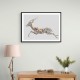 Arabian Gazelle Calligraphy Wall Art 2 Arabian Gazelle Calligraphy Wall Art 2