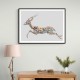 Arabian Gazelle Calligraphy Wall Art 2 Arabian Gazelle Calligraphy Wall Art 2