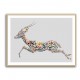Arabian Gazelle Calligraphy Wall Art 2 Arabian Gazelle Calligraphy Wall Art 2