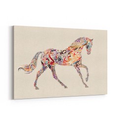 Horse Calligraphy Wall Art 1 