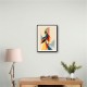 Abstract style calligraphy Woman-Shape Wall Art Abstract style calligraphy Woman-Shape Wall Art